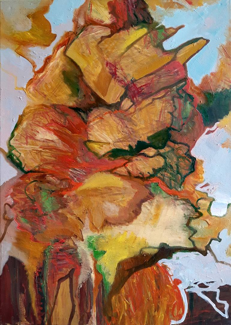 Print of Expressionism Abstract Paintings by Jörg Kuplens