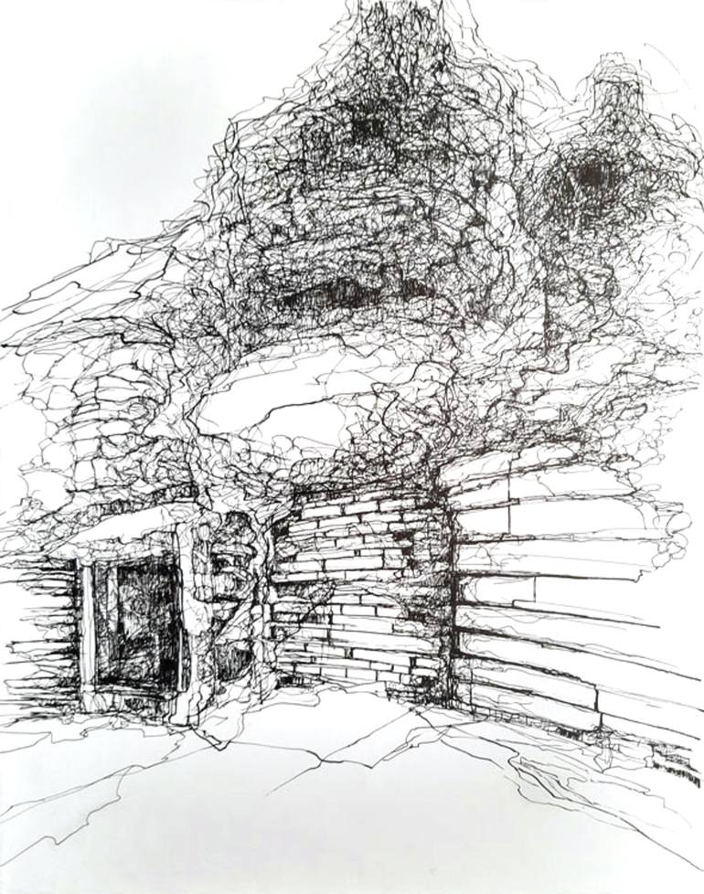 Original Abstract Drawings by Jörg Kuplens