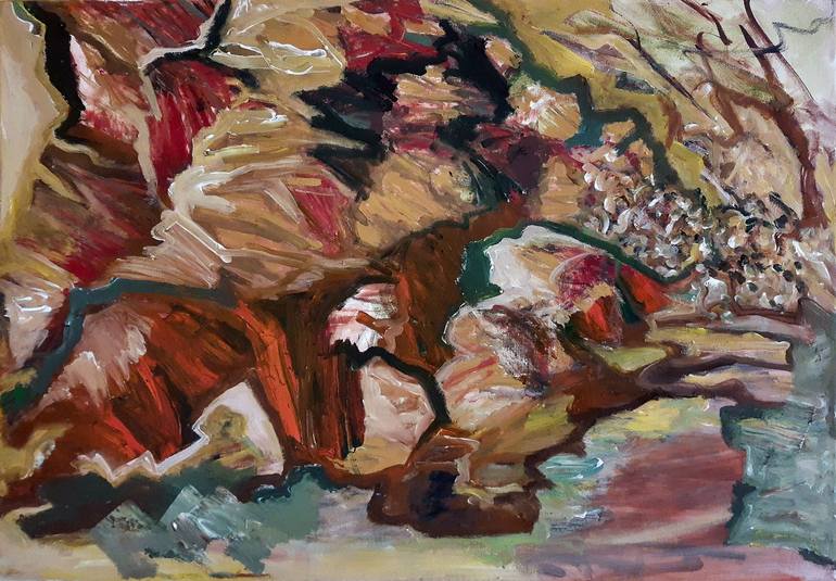 Print of Modern Abstract Paintings by Jörg Kuplens