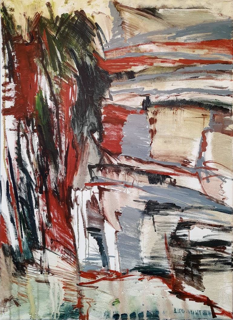 Print of Expressionism Abstract Paintings by Jörg Kuplens
