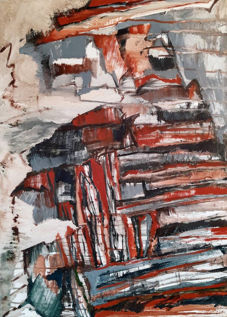 Print of Expressionism Abstract Paintings by Jörg Kuplens