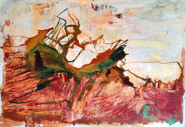 Print of Modern Abstract Paintings by Jörg Kuplens