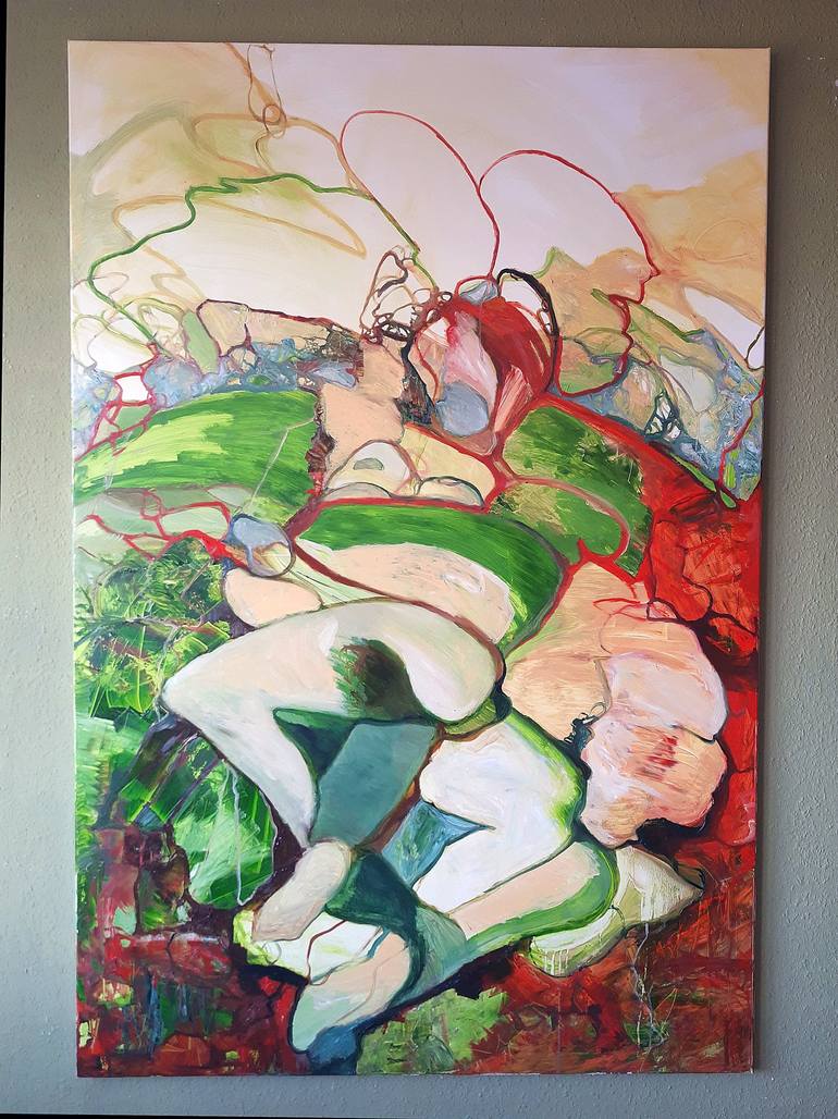 Original Modern Abstract Painting by Jörg Kuplens