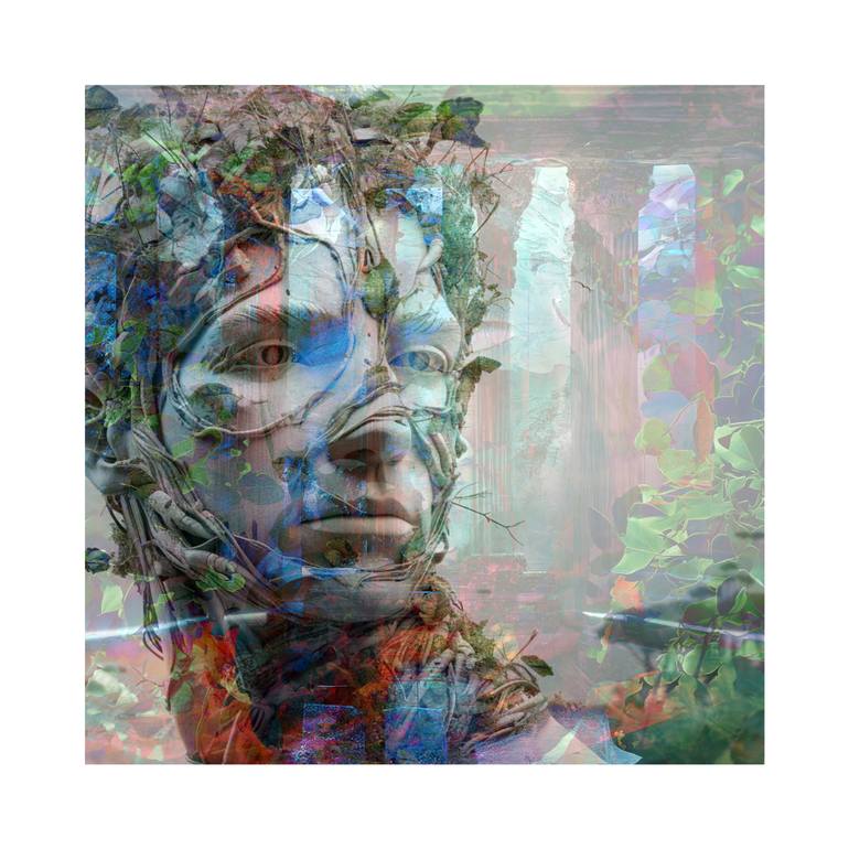 Original Water Photography by Paula Craioveanu | Contemporary Art on Paper | UNDER THE SEA #5 COLLAGE limited edition 3/20