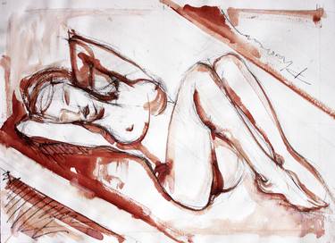 Print of Figurative Erotic Drawings by Paula Craioveanu