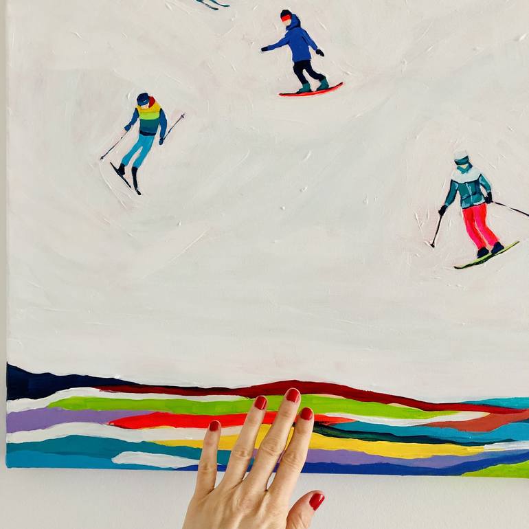 Original Sport Painting by Andi Kozma