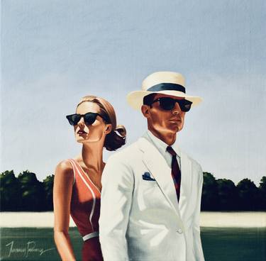 Original Figurative People Paintings by Johnny Popkess