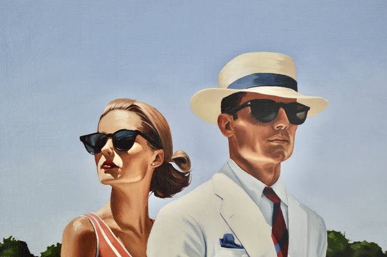 Original Figurative People Painting by Johnny Popkess