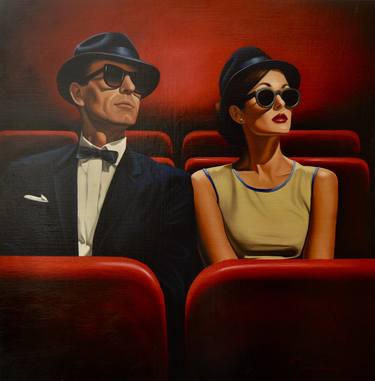 Original Realism People Paintings by Johnny Popkess