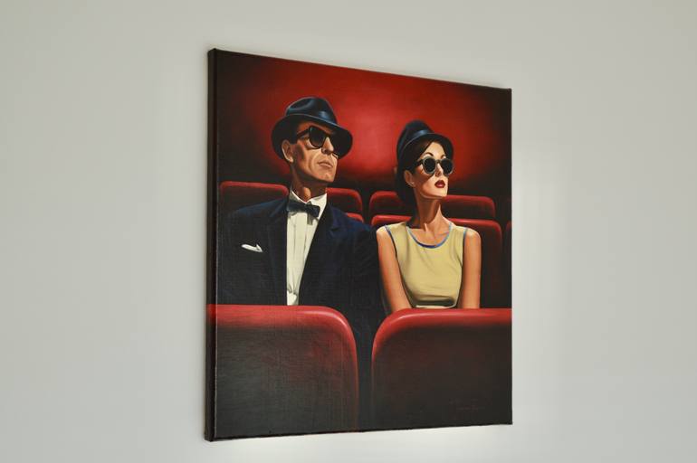 Original Contemporary People Painting by Johnny Popkess