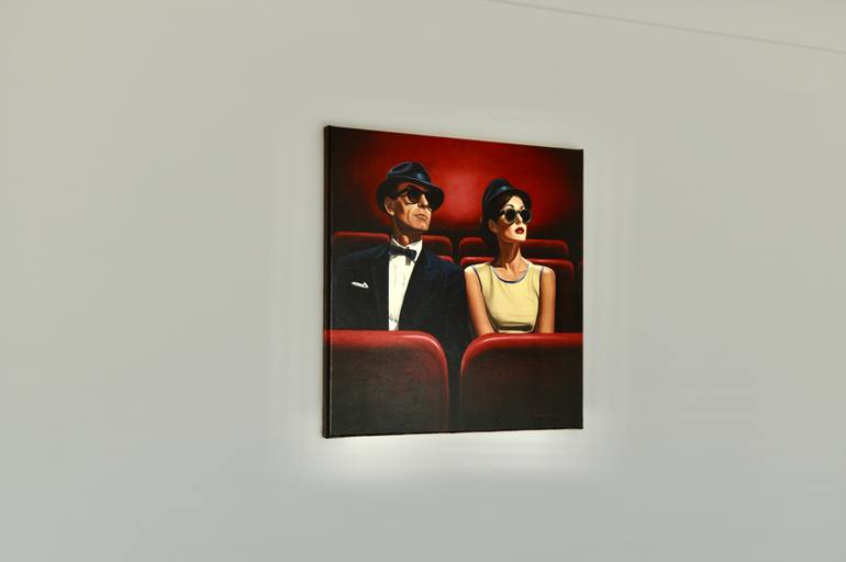 Original Contemporary People Painting by Johnny Popkess