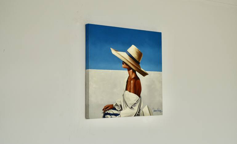Original Contemporary Travel Painting by Johnny Popkess