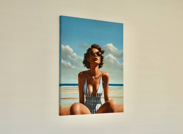 Original Contemporary Women Painting by Johnny Popkess