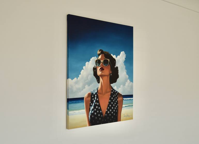 Original Contemporary Women Painting by Johnny Popkess