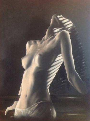 Print of Nude Paintings by Johnny Popkess