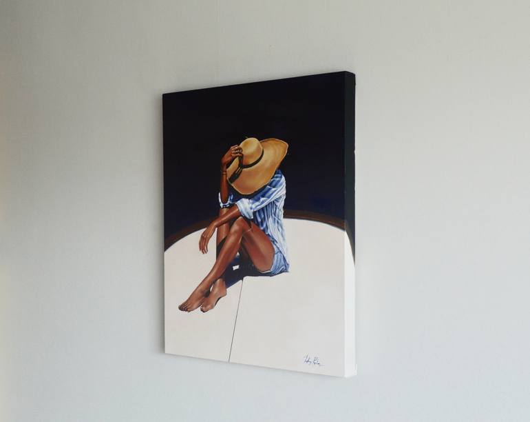 Original Figurative Women Painting by Johnny Popkess