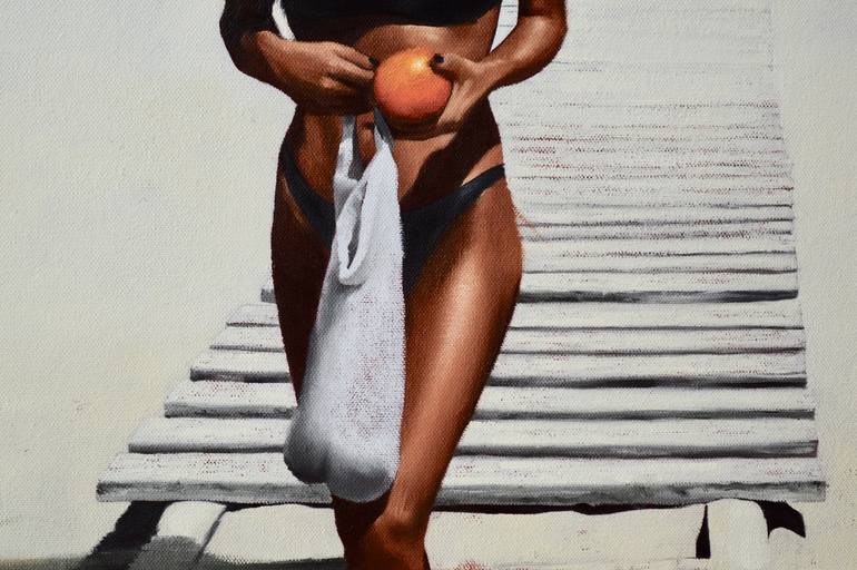 Original Figurative Women Painting by Johnny Popkess