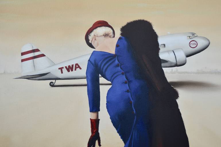 Original Figurative Travel Painting by Johnny Popkess