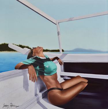 Original Pop Art Women Paintings by Johnny Popkess