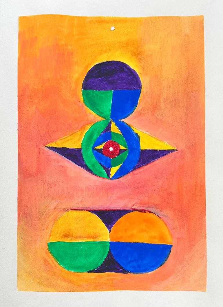 Infinitium (a series of 15 watercolours on paper) Painting by Gaurav ...