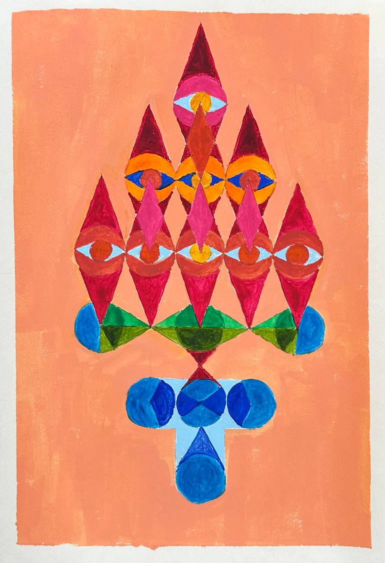 Infinitium (a series of 15 watercolours on paper) Painting by Gaurav ...