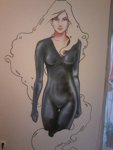 Original Women Painting by PRob Arteon