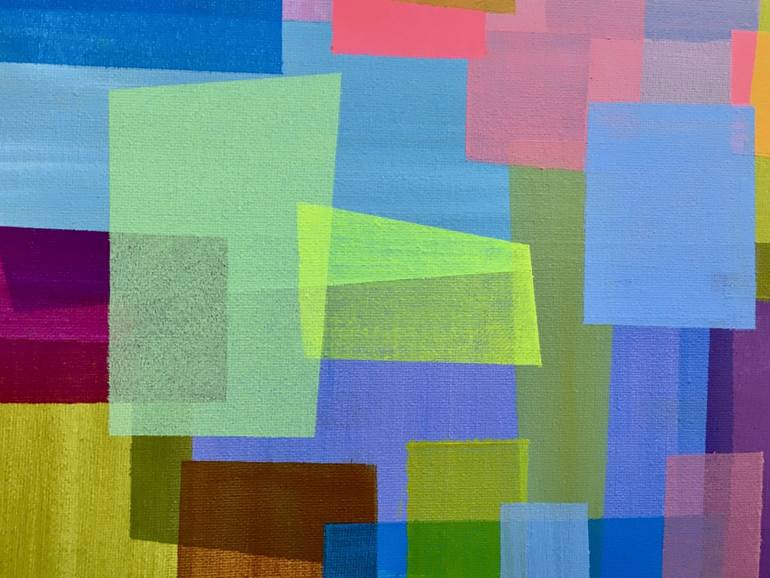 Original Abstract Expressionism Abstract Painting by David Gilford