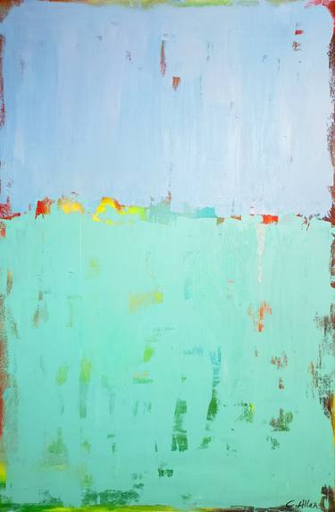 Original Abstract Expressionism Abstract Paintings by Christine Allan