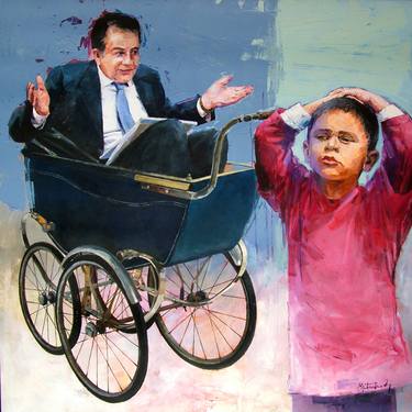 Print of Realism Political Paintings by MARTINHO DIAS