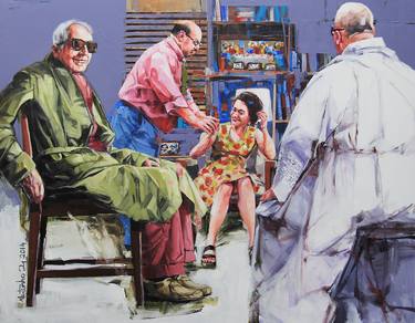 Print of Figurative Political Paintings by MARTINHO DIAS