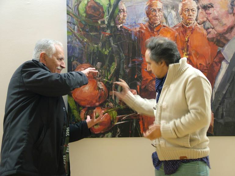 Original Figurative Politics Painting by Martinho Dias