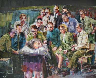 Print of Figurative Political Paintings by MARTINHO DIAS