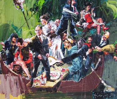 Print of Figurative Political Paintings by MARTINHO DIAS