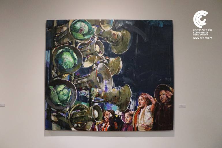 Original Conceptual Politics Painting by Martinho Dias