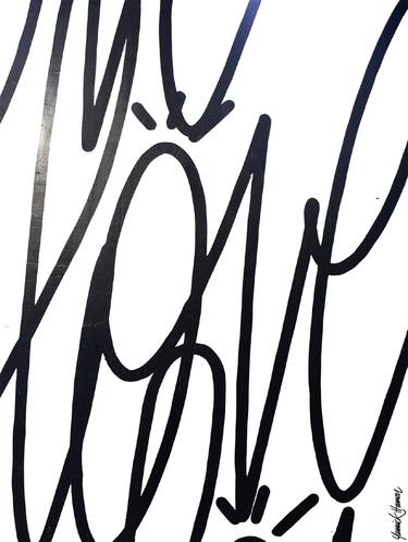 Print of Typography Paintings by Yannick Hamon