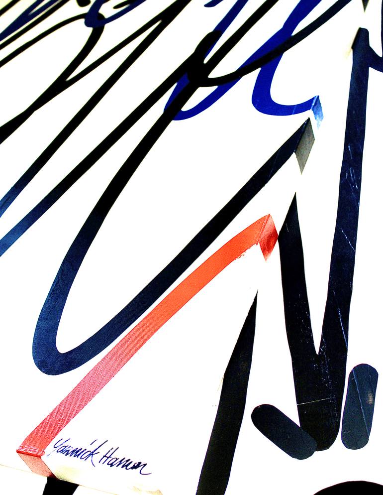 Original Typography Painting by Yannick Hamon