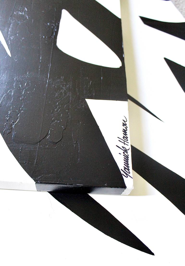 Original Conceptual Typography Painting by Yannick Hamon