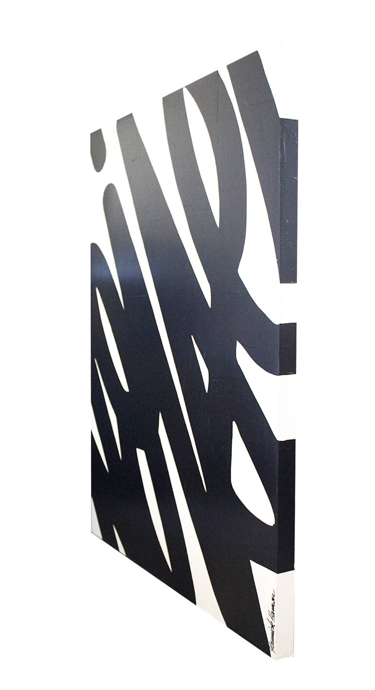 Original Conceptual Typography Painting by Yannick Hamon