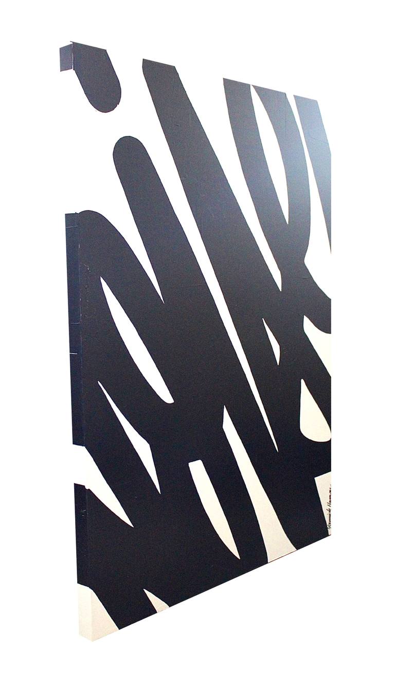 Original Conceptual Typography Painting by Yannick Hamon