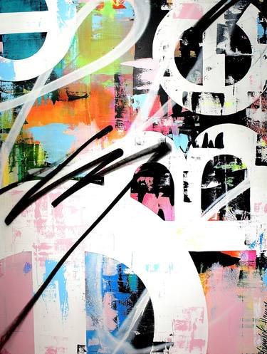 Original Typography Paintings by Yannick Hamon