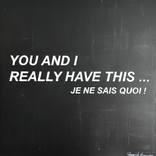 Je ne sais quoi by Yannick Hamon
