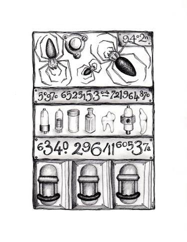 Original Science/Technology Drawing by Anastasia Young