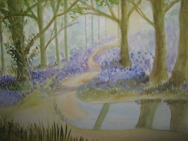 Original Landscape Painting by Myrna Robinson