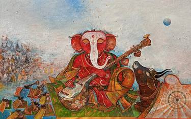 Original Religious Paintings by M Singh