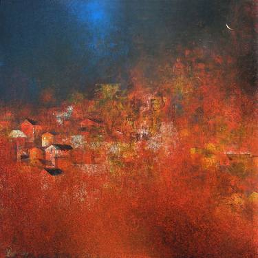 Original Abstract Expressionism Abstract Paintings by M Singh