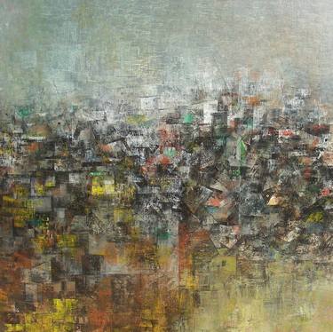 Original Abstract Paintings by M Singh