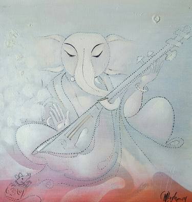 Original Conceptual Religion Paintings by M Singh