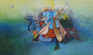 Original Religion Paintings by M Singh