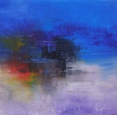 Original Abstract Paintings by M Singh