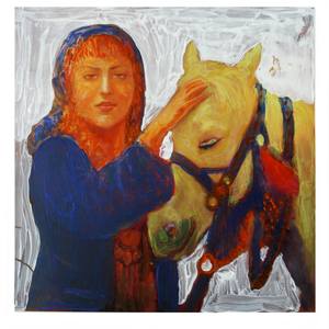Girl and Horse